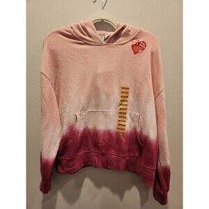 Wildfox Womens Olivia Tie-Dye Hoodie Nwt Sz M Front Hoodie Pocket Crop Relaxed